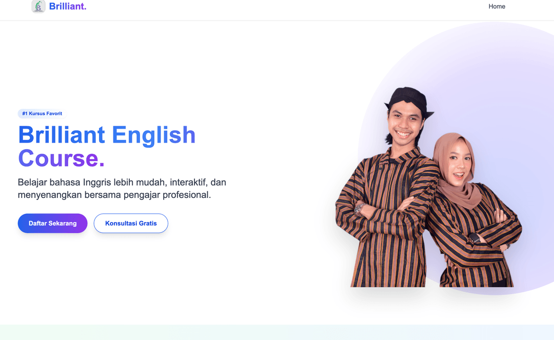 Brilliant English Course image